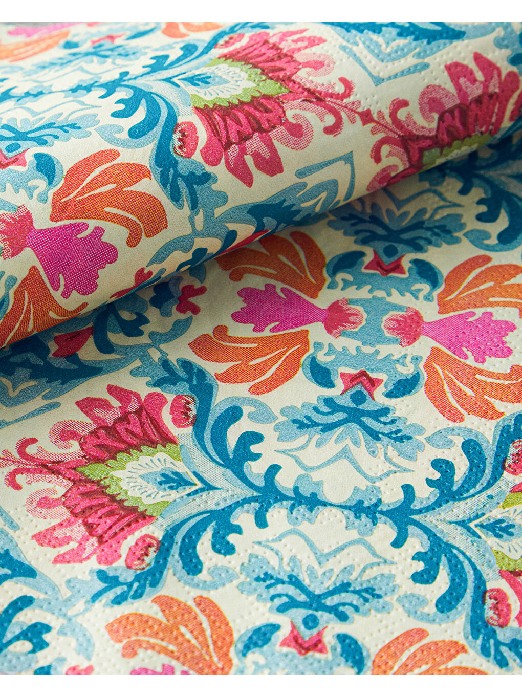 Beyaz Ethnic 20'li Kağıt Peçete 33x33 cm Renkli-2