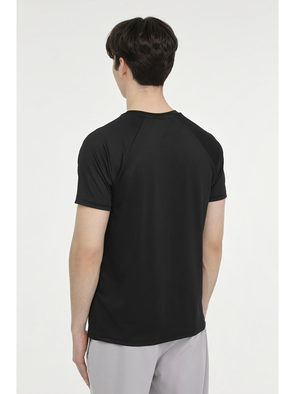 M-SIMPSON T-SH 4FX Siyah Erkek Kısa Kol Tişört-1