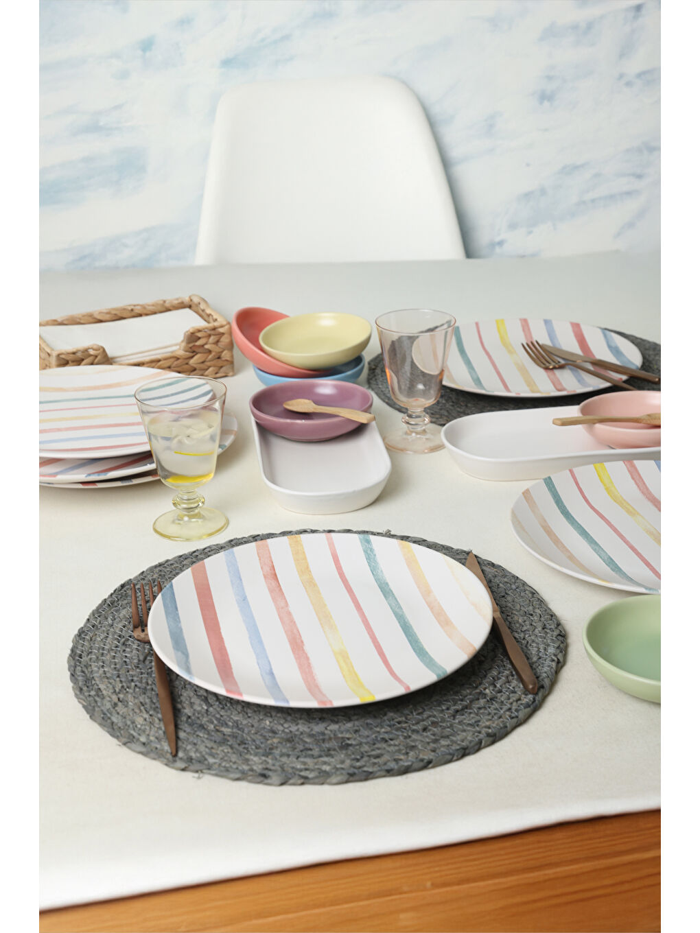 Keramika Karişik Soft Line Çeyiz Seti 14 Parça 6 kişilik - 2