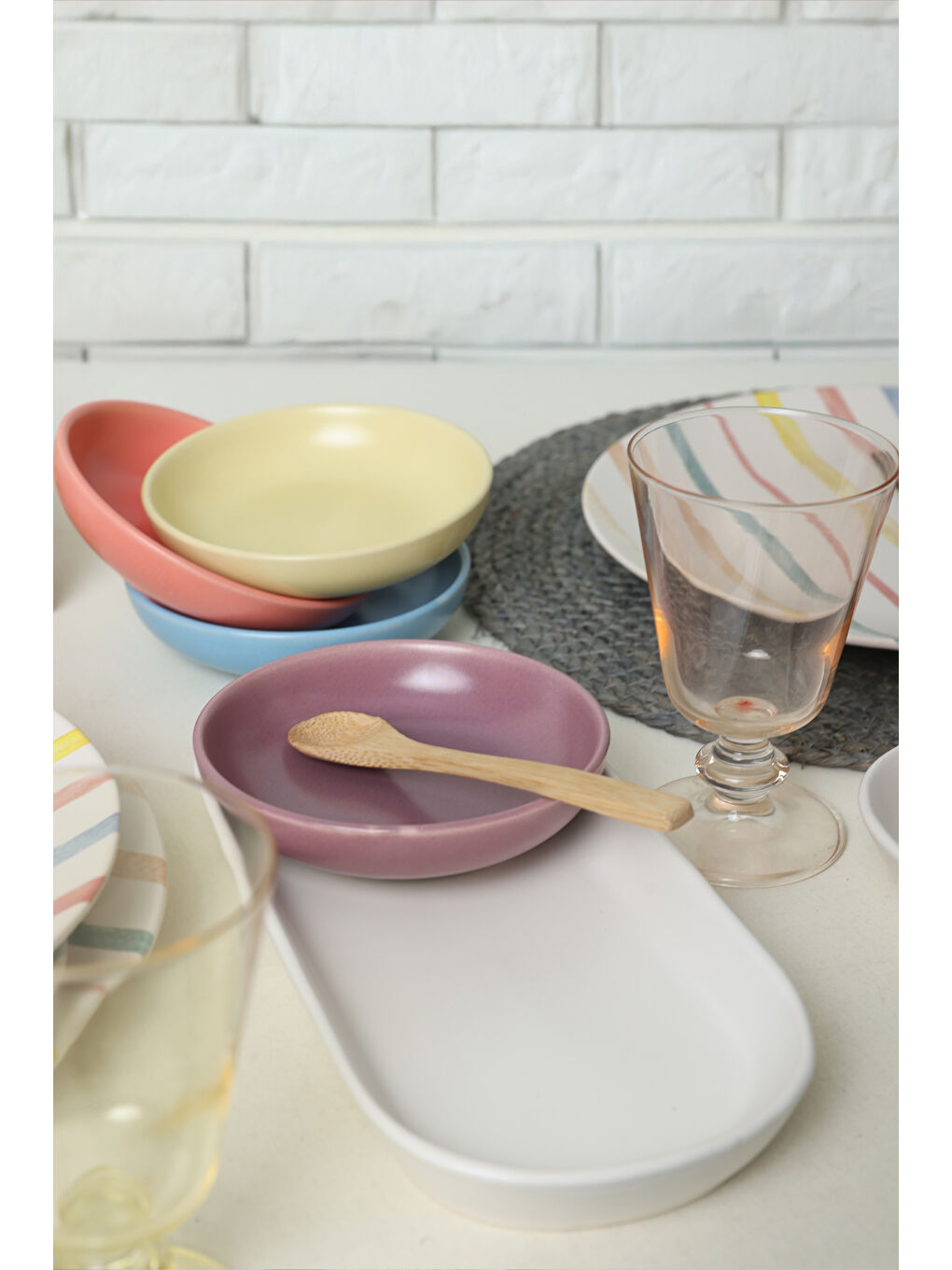 Keramika Karişik Soft Line Çeyiz Seti 14 Parça 6 kişilik - 3