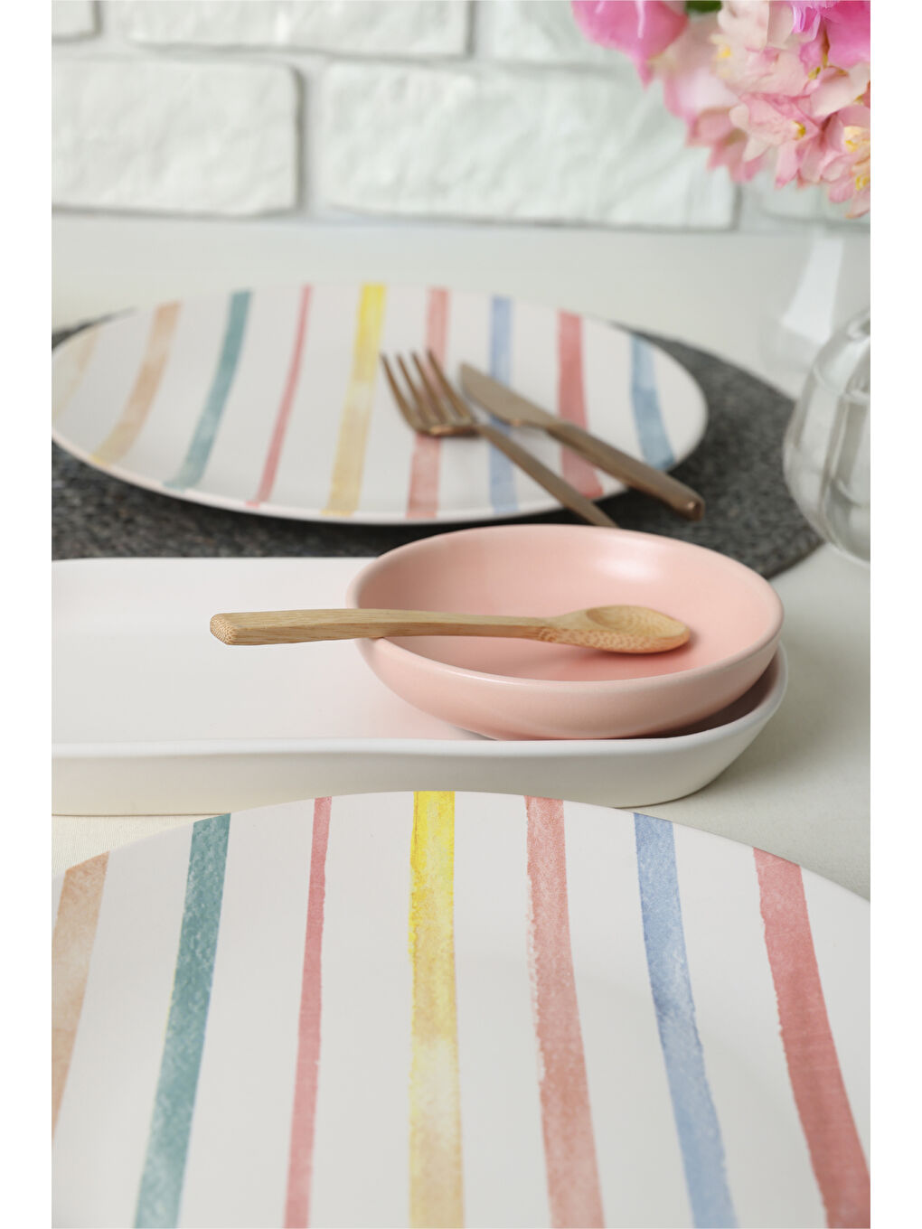 Keramika Karişik Soft Line Çeyiz Seti 14 Parça 6 kişilik - 4