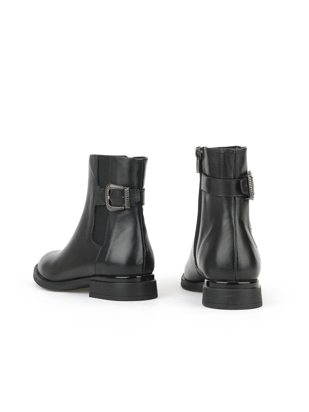 Kadın Hakiki Deri Bot 1531022Z7614 Siyah-2