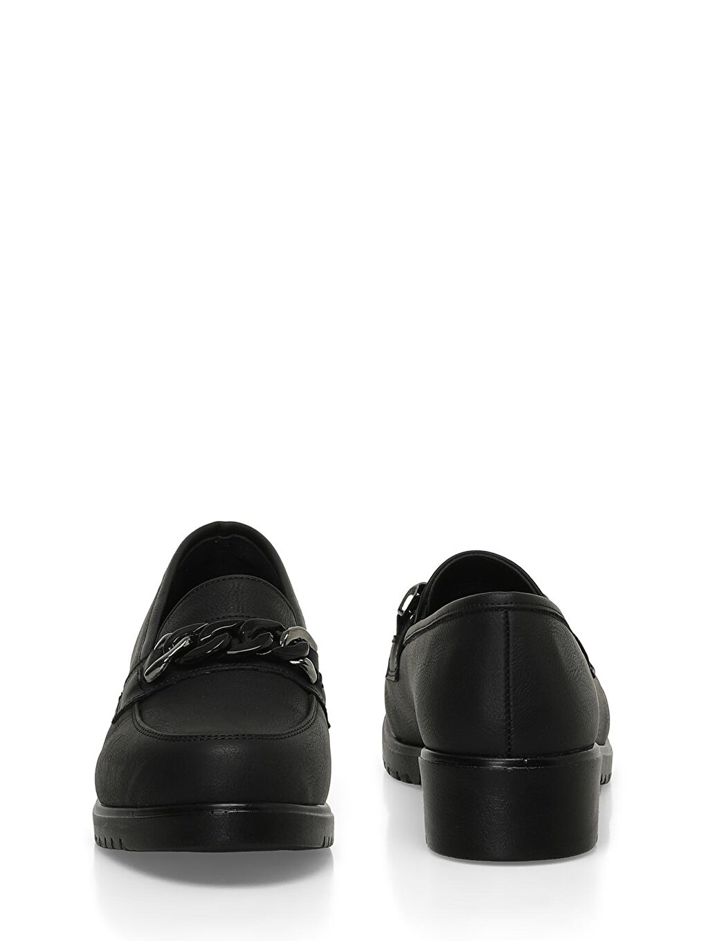 165058.NZ4PR Siyah Kadın Loafer-4