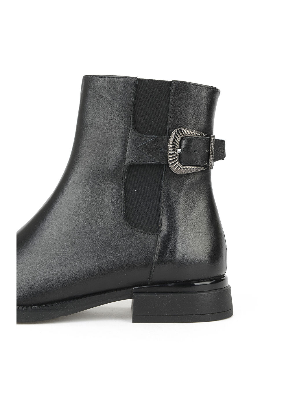 Kadın Hakiki Deri Bot 1531022Z7614 Siyah-5