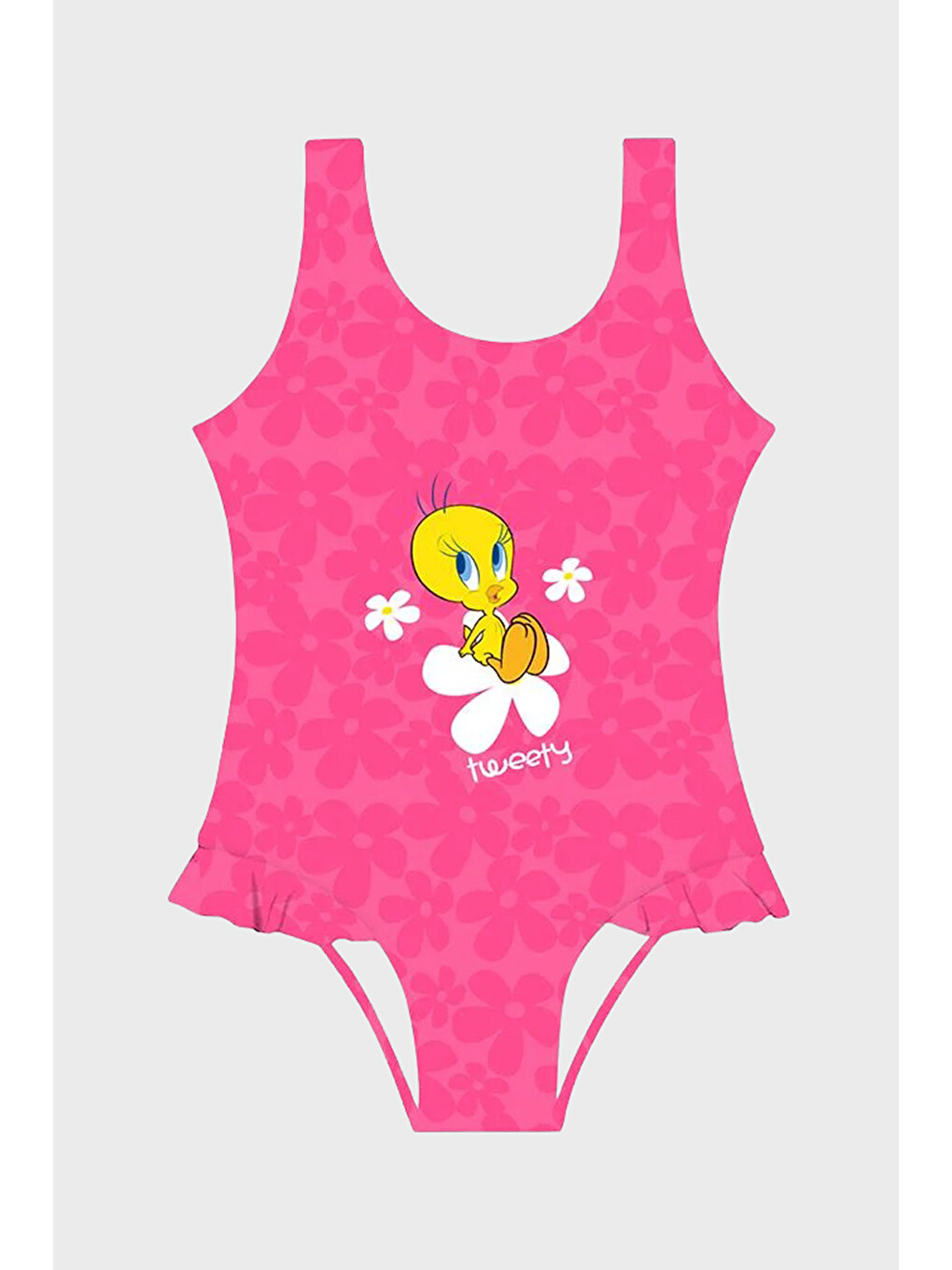 Pembe Daisyloo Askılı Kolay Kuruyan Uv Korumalı Mayo SM2612050701