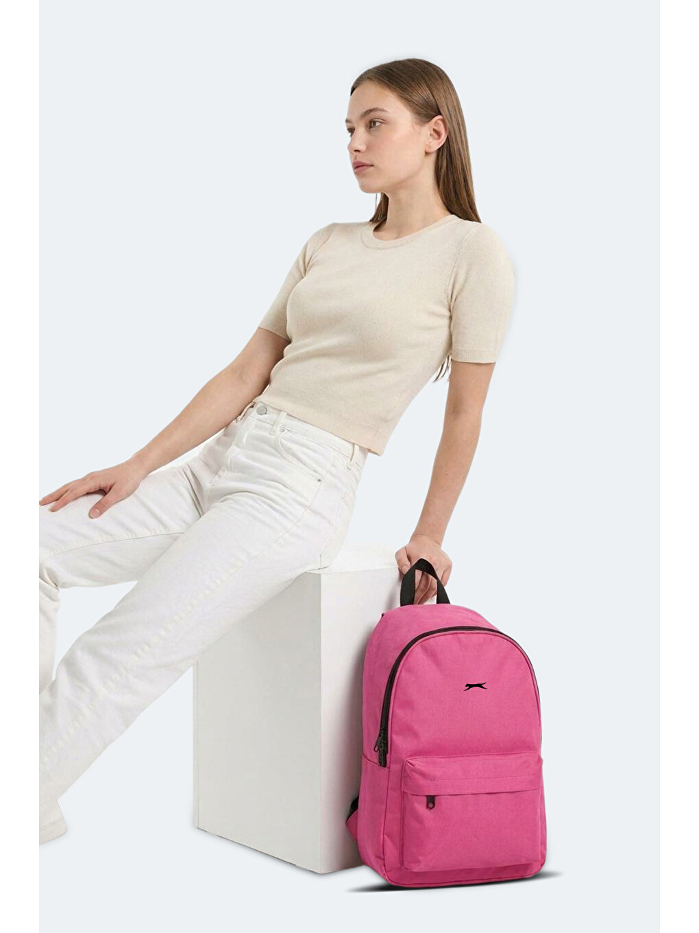 Gulena Unisex Fuşya Sırt Çantası-2