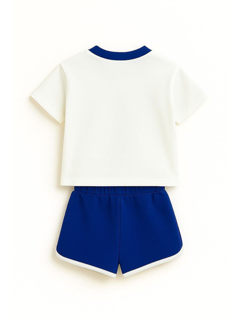 Erkek Çocuk %100 Pamuklu Brooklyn Baskılı Şortlu Takım - Lacivert (3-4 Yaş 8-9 Yaş)-2