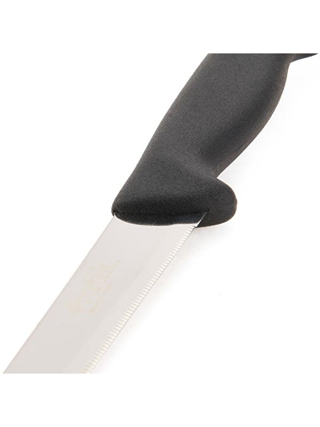 İnce Dişli Ekmek Bıçağı - Siyah - 17 cm-2