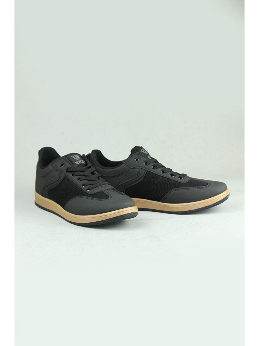 Siyah Veron 3458 Sneaker Spor Ayakkabı Erkek-3