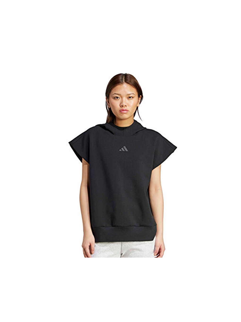 W All Szn Sl Vs Kadın Günlük Sweatshirts Jm3785 Siyah