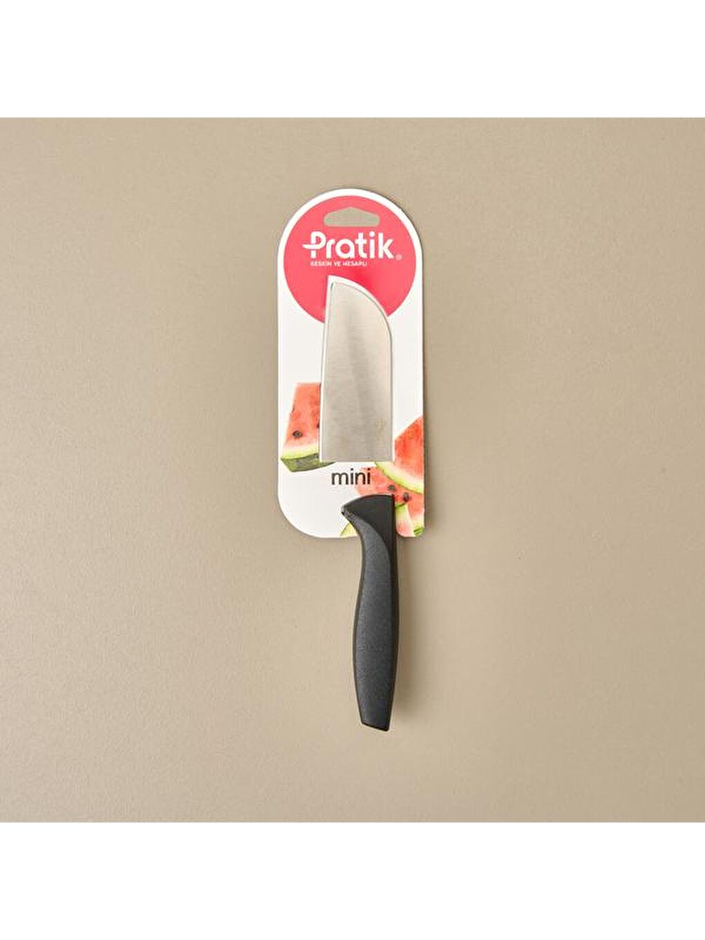 Mini Santoku Şef Bıçağı - Siyah - 25 cm-3
