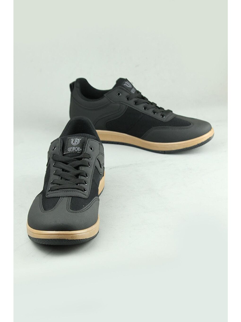 Siyah Veron 3458 Sneaker Spor Ayakkabı Erkek-2