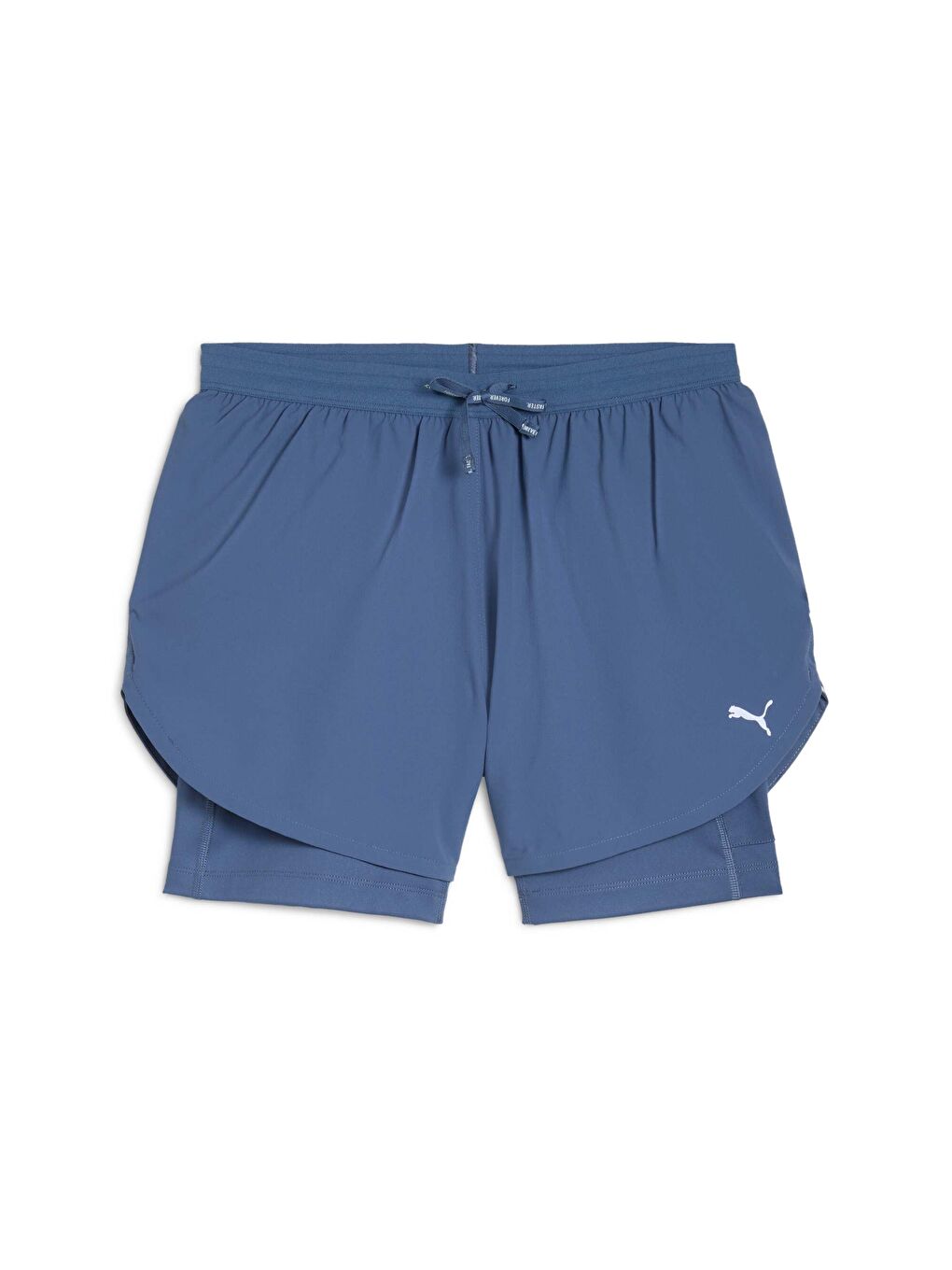 Lacivert RUN ULTRAWEAVE 2'si 1 arada Kadın Şortu