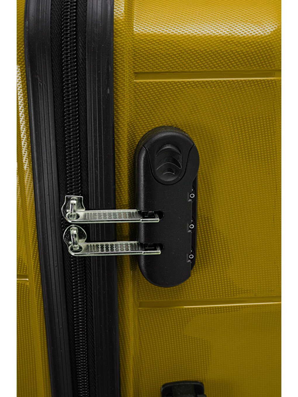 Sarı PP İstanbul 3 lü Bavul Seti-7