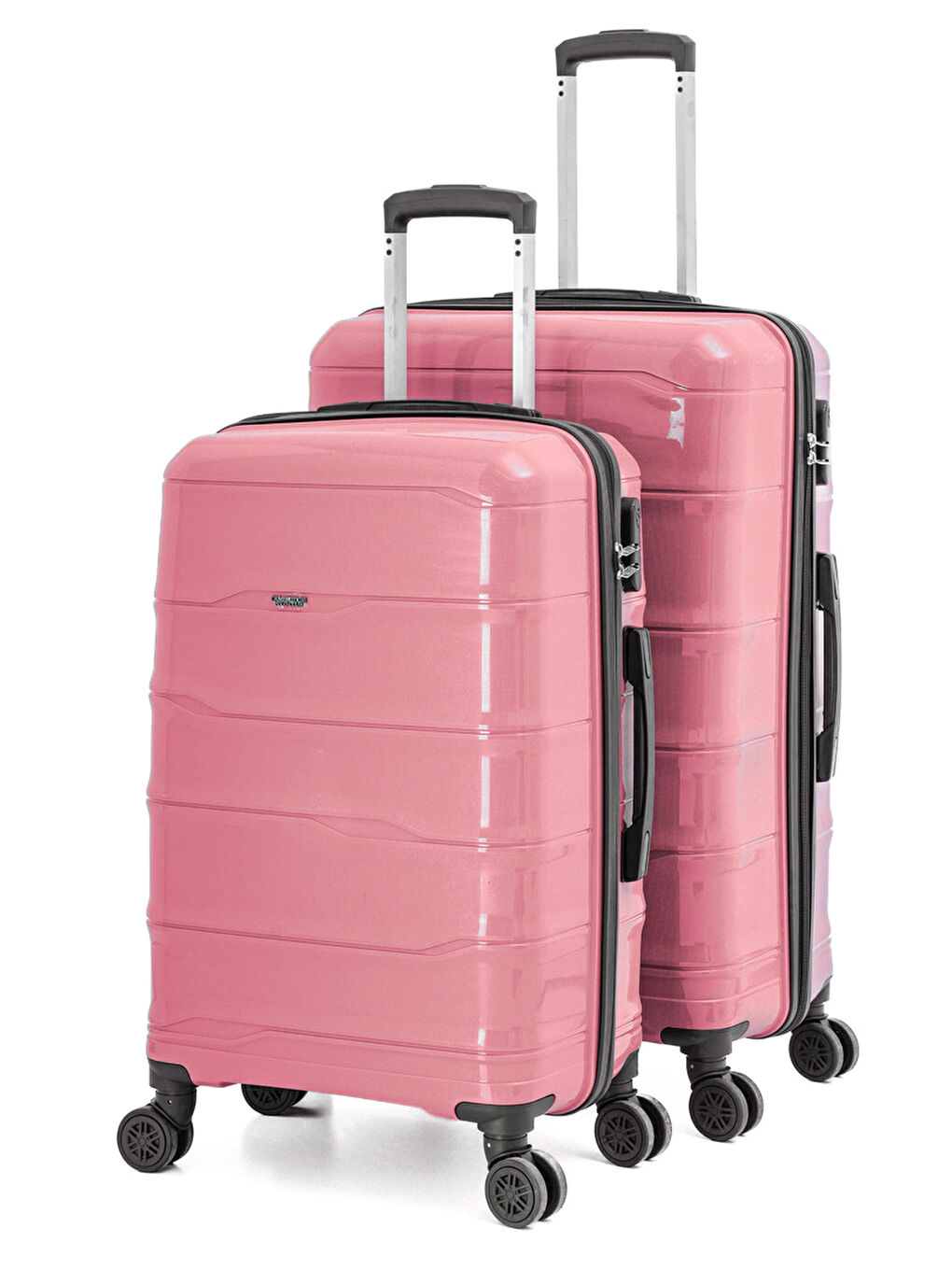 Pembe PP İstanbul 3 lü Bavul Seti-2