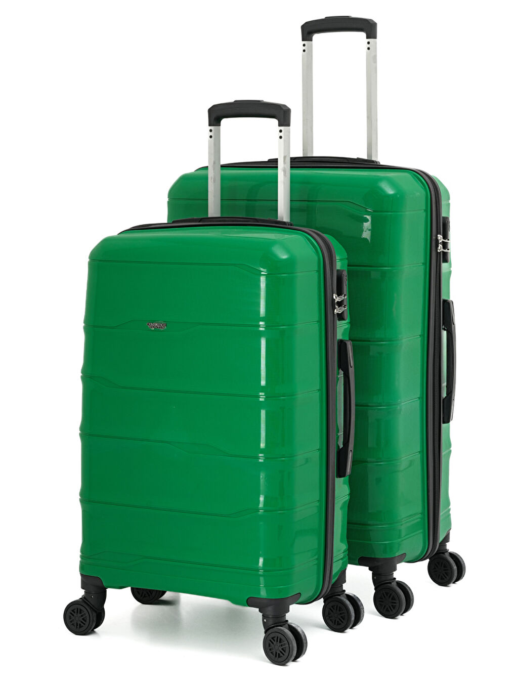 Yeşil PP İstanbul 3 lü Bavul Seti-2