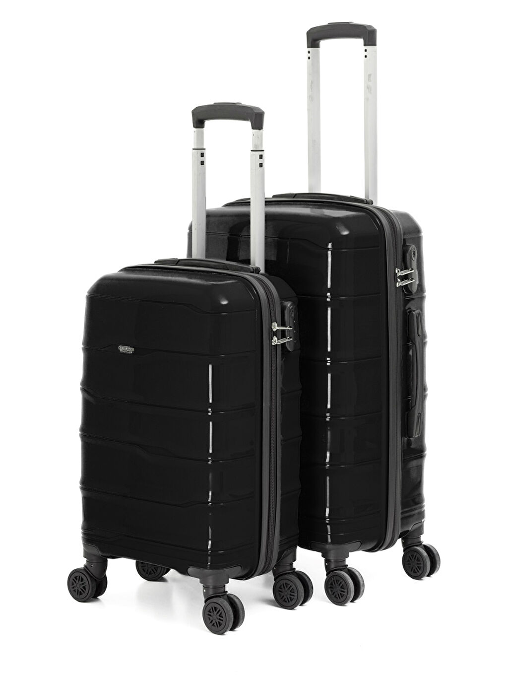 Siyah PP İstanbul 3 lü Bavul Seti-3