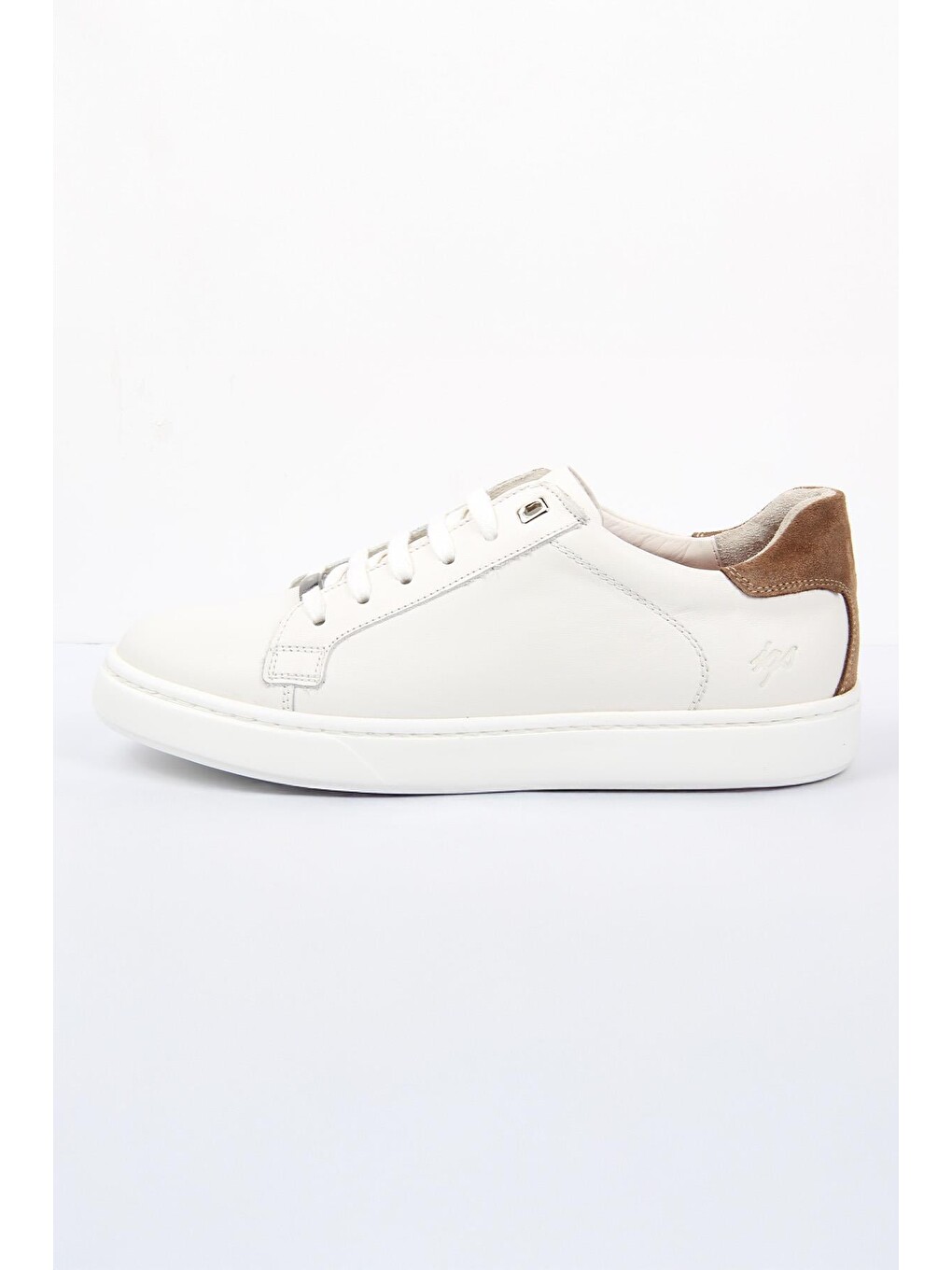 Erkek Beyaz Sneaker – Günlük Rahat Taban Ayakkabı-1