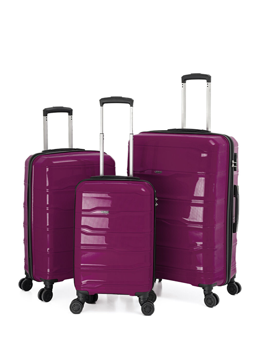 Mürdüm PP İstanbul 3 lü Bavul Seti-1