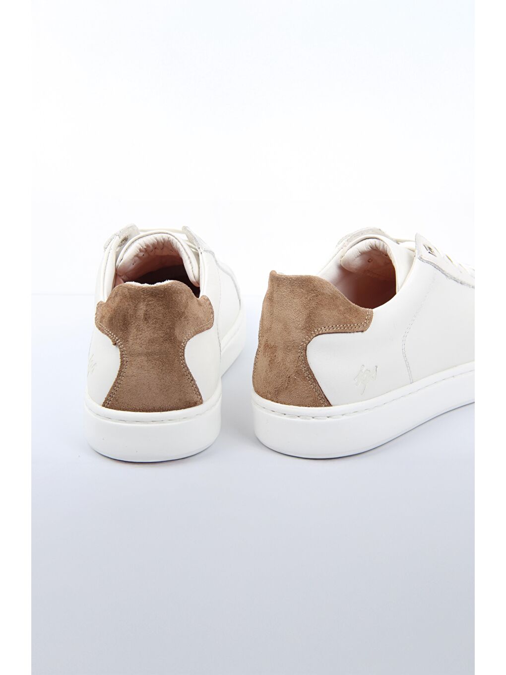 Erkek Beyaz Sneaker – Günlük Rahat Taban Ayakkabı-3