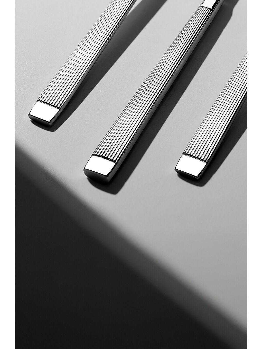 Gri Maria Sade 12 Kişilik 84 Parça Deri Kutulu Çatal Kaşık Bıçak Takımı-2