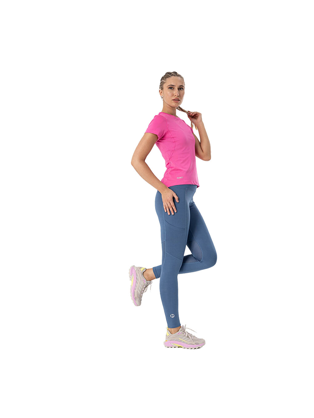 Tint Kadın Pembe Koşu Tişört