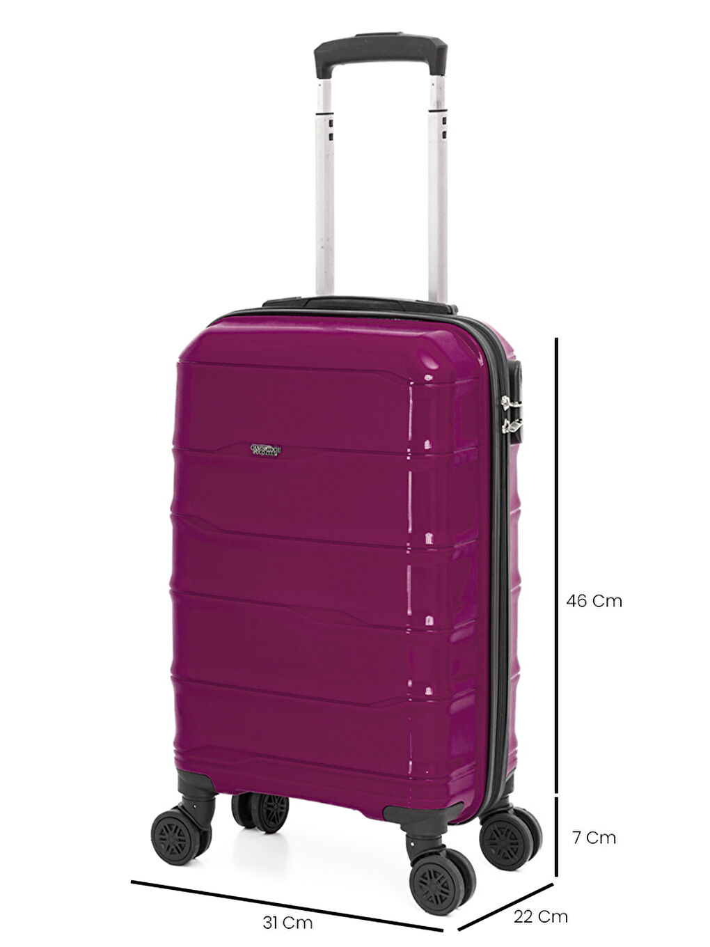 Mürdüm PP İstanbul 3 lü Bavul Seti-6