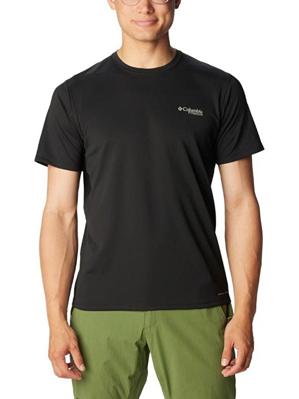 Siyah Summit Valley™ SS Crew Erkek Tişört AO4786-010