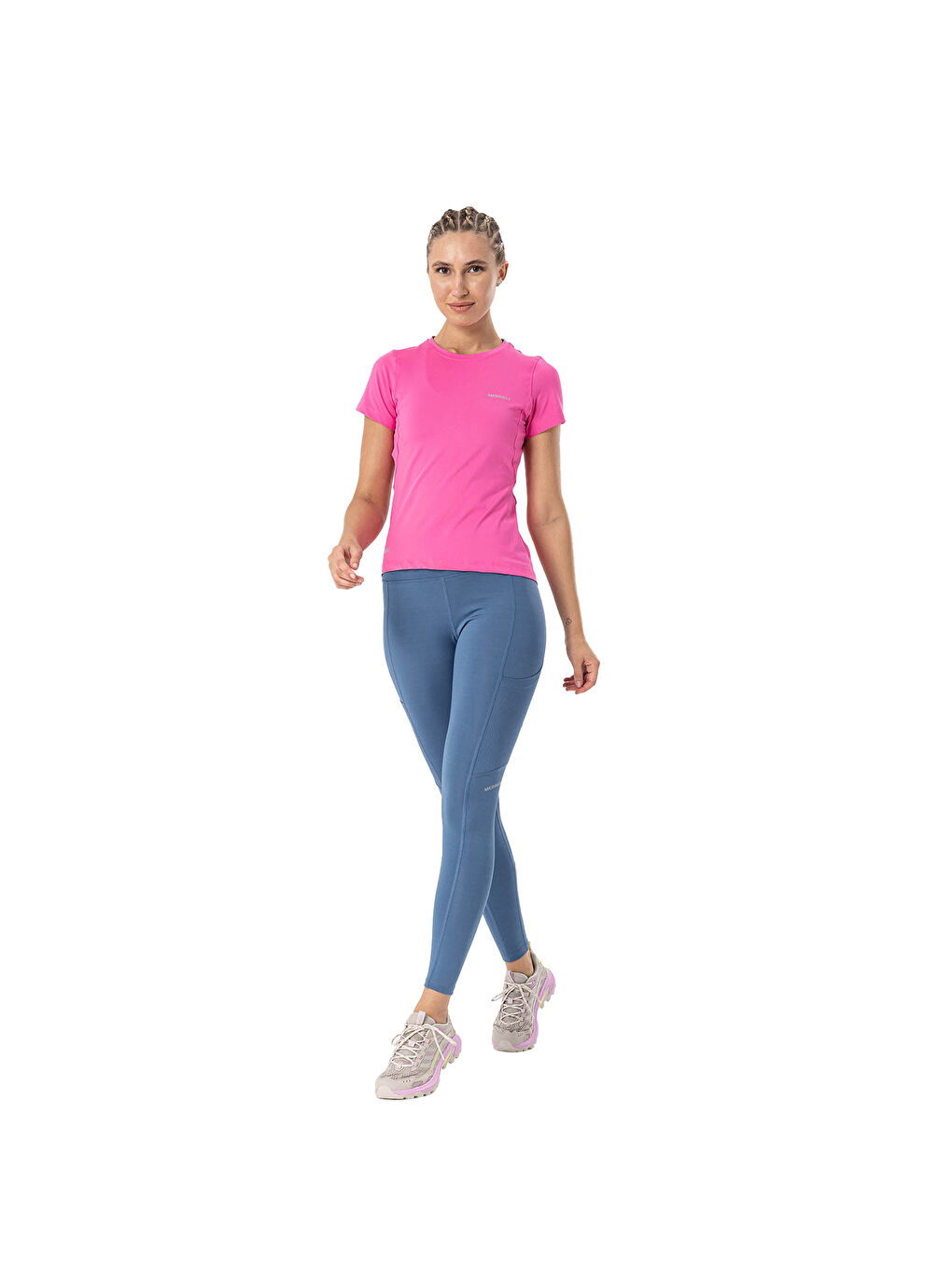 Tint Kadın Pembe Koşu Tişört-10