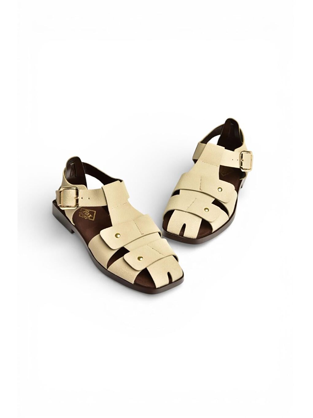 Bej Kadın Sandalet Y458102502-2