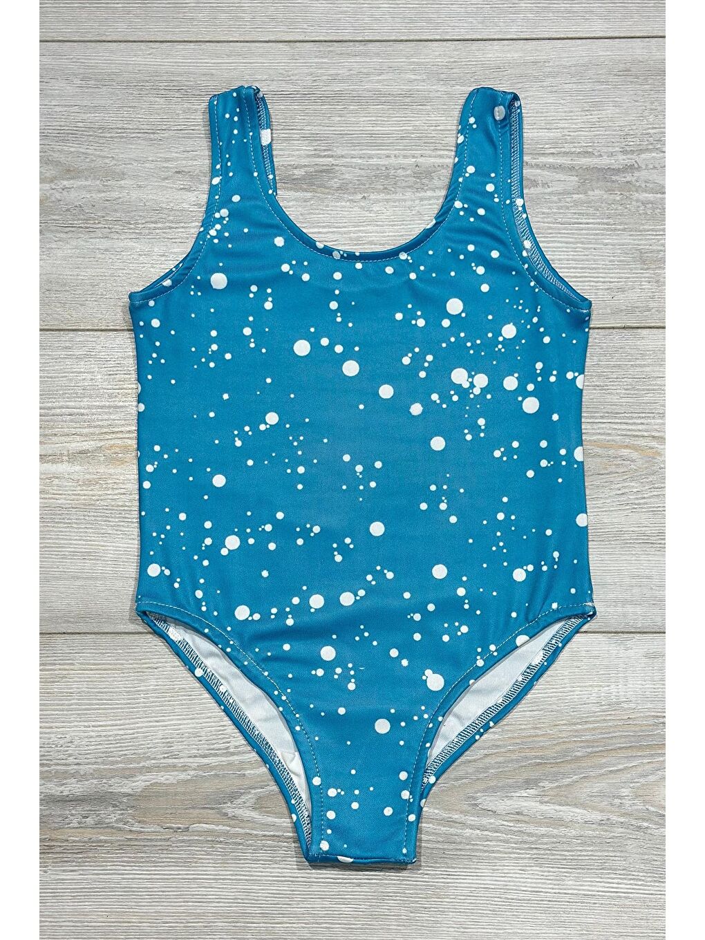 Turkuaz Trend Kız Çocuk Deniz Havuz Mayo