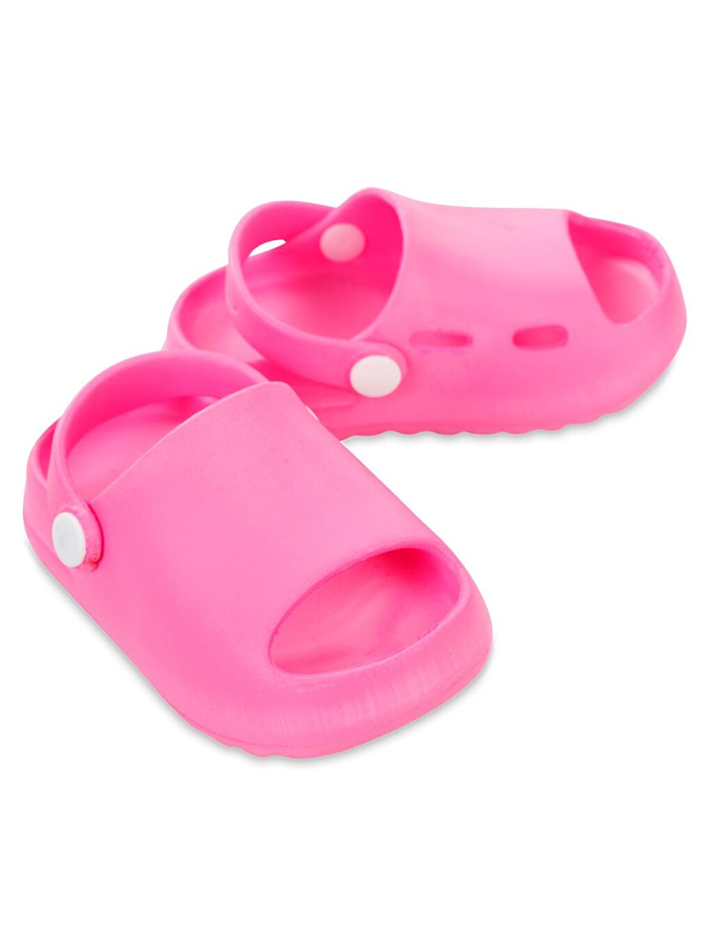 Girls Kız Çocuk Terlik 25-29 Numara Neon Pembe-1