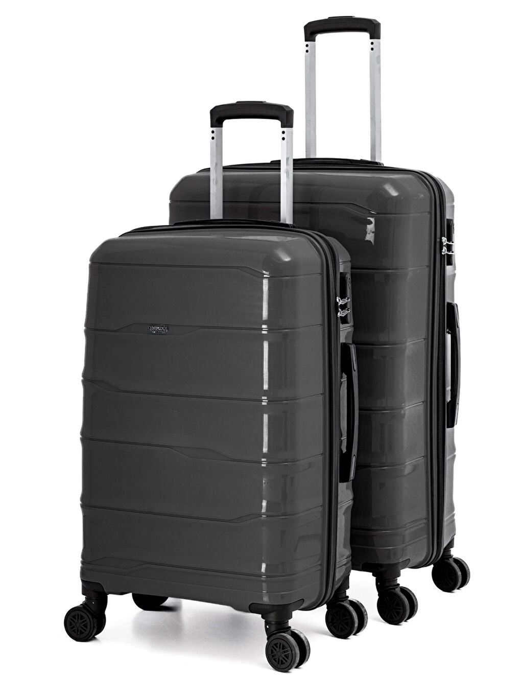 Antrasit PP İstanbul 3 lü Bavul Seti-2