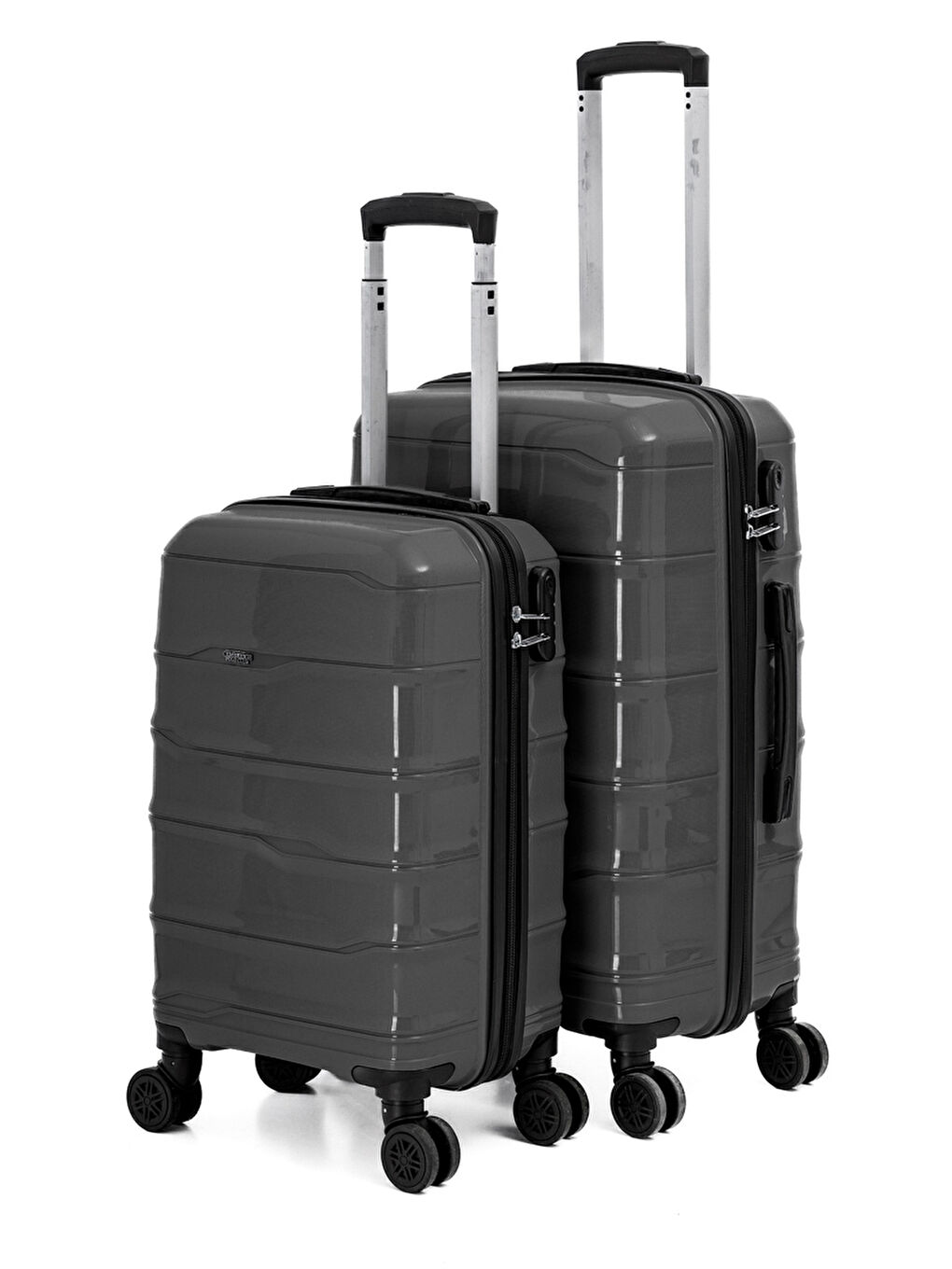 Antrasit PP İstanbul 3 lü Bavul Seti-3