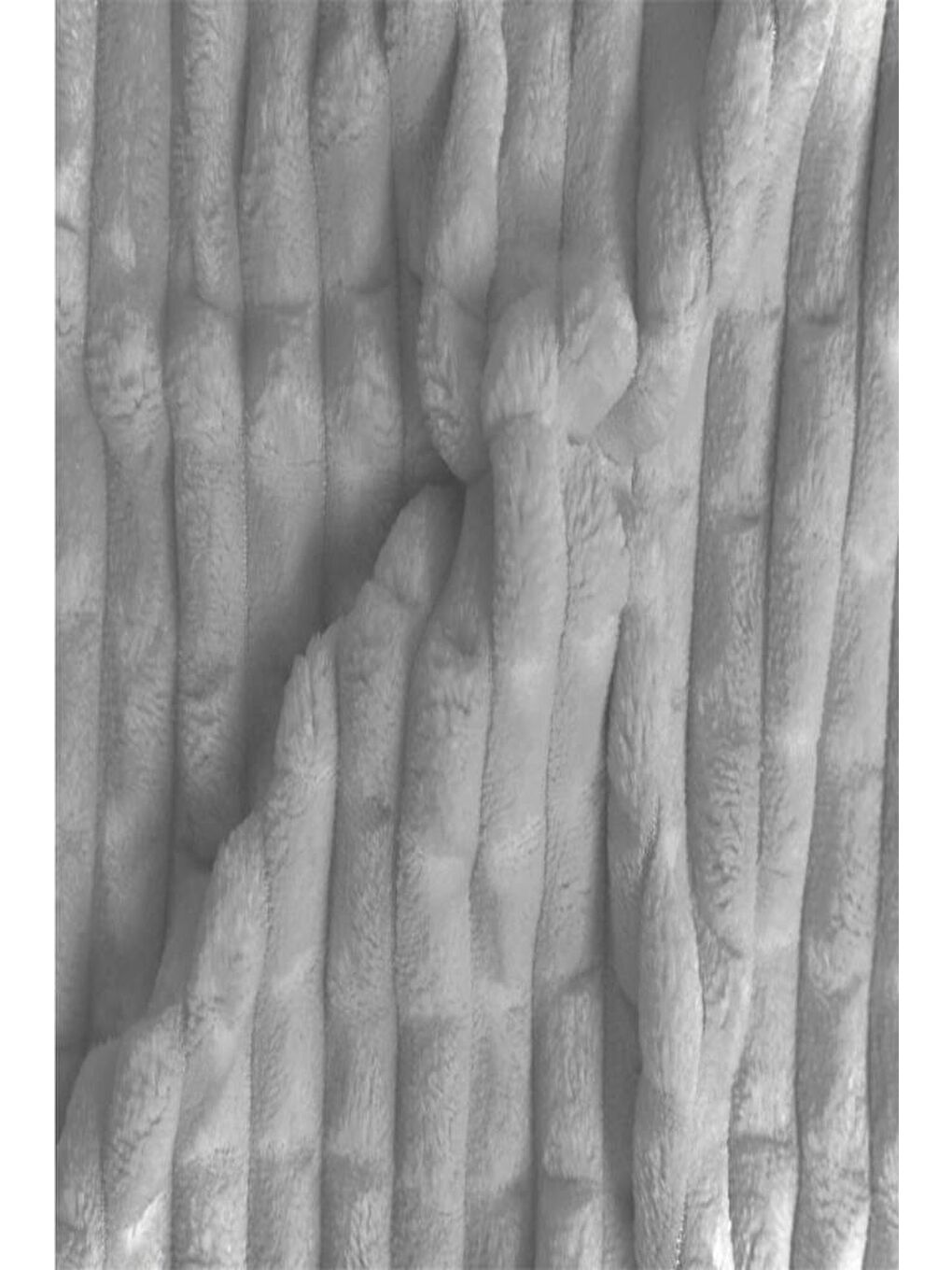 Merinos Modern Line Çift Kişilik Battaniye Seti Gri-1