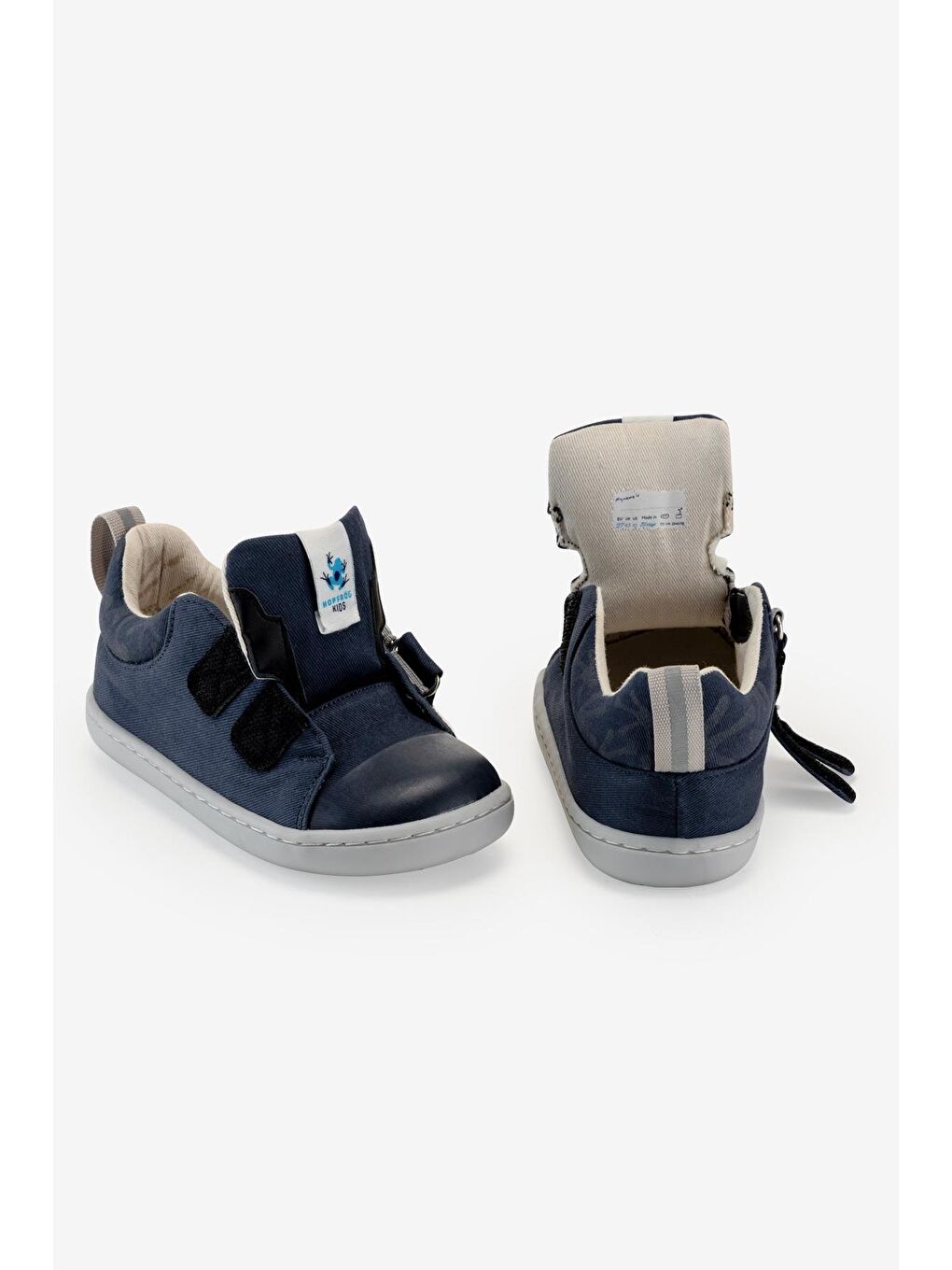 Smart Walker Canvas Play Lacivert Barefoot Çocuk Ayakkabı-7