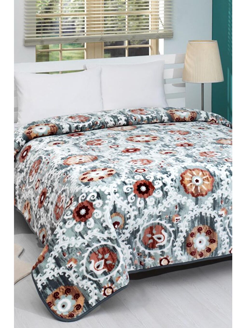 Lacasa 1099 Çift Kişilik Battaniye Yeşil