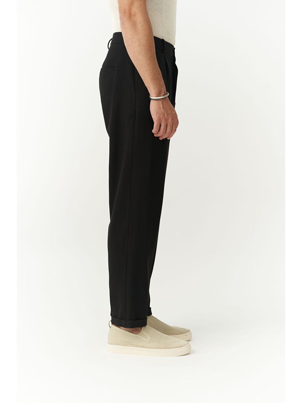 Glenn  Siyah Erkek Pantolon-2