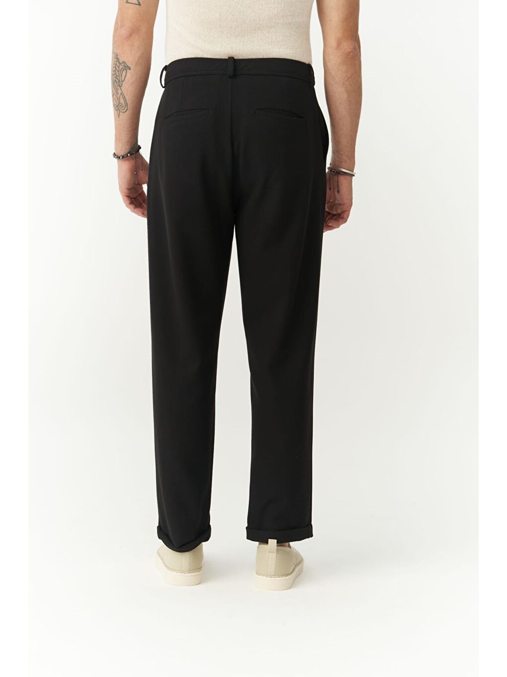 Glenn  Siyah Erkek Pantolon-3