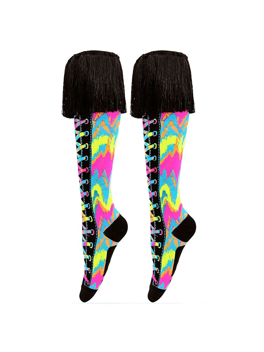 Karışık Rainbow Tie Dye Çorap