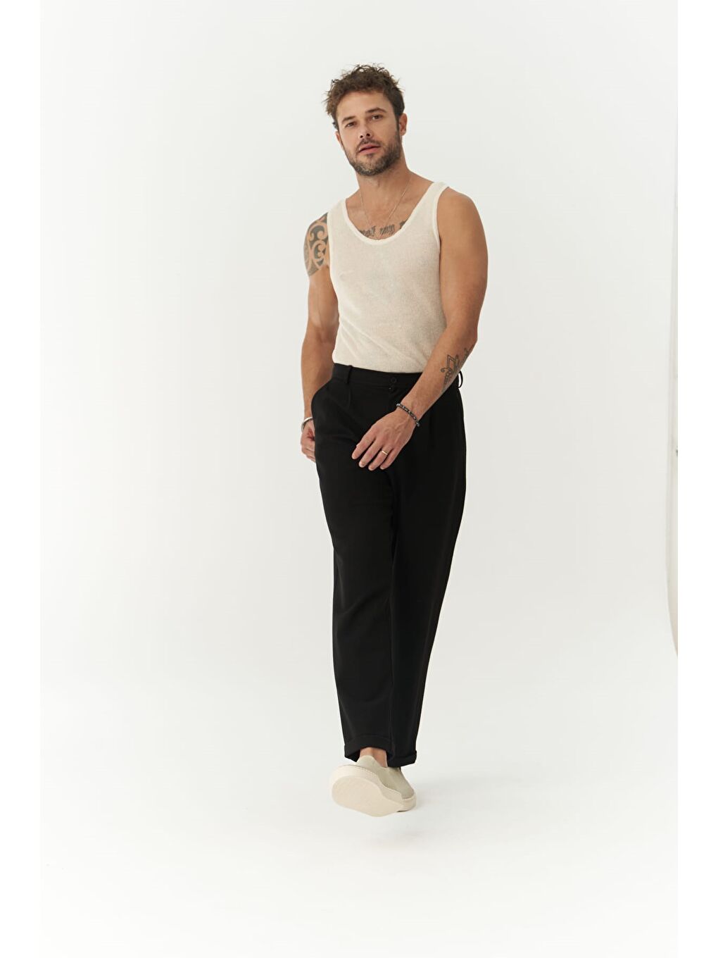 Glenn  Siyah Erkek Pantolon-6