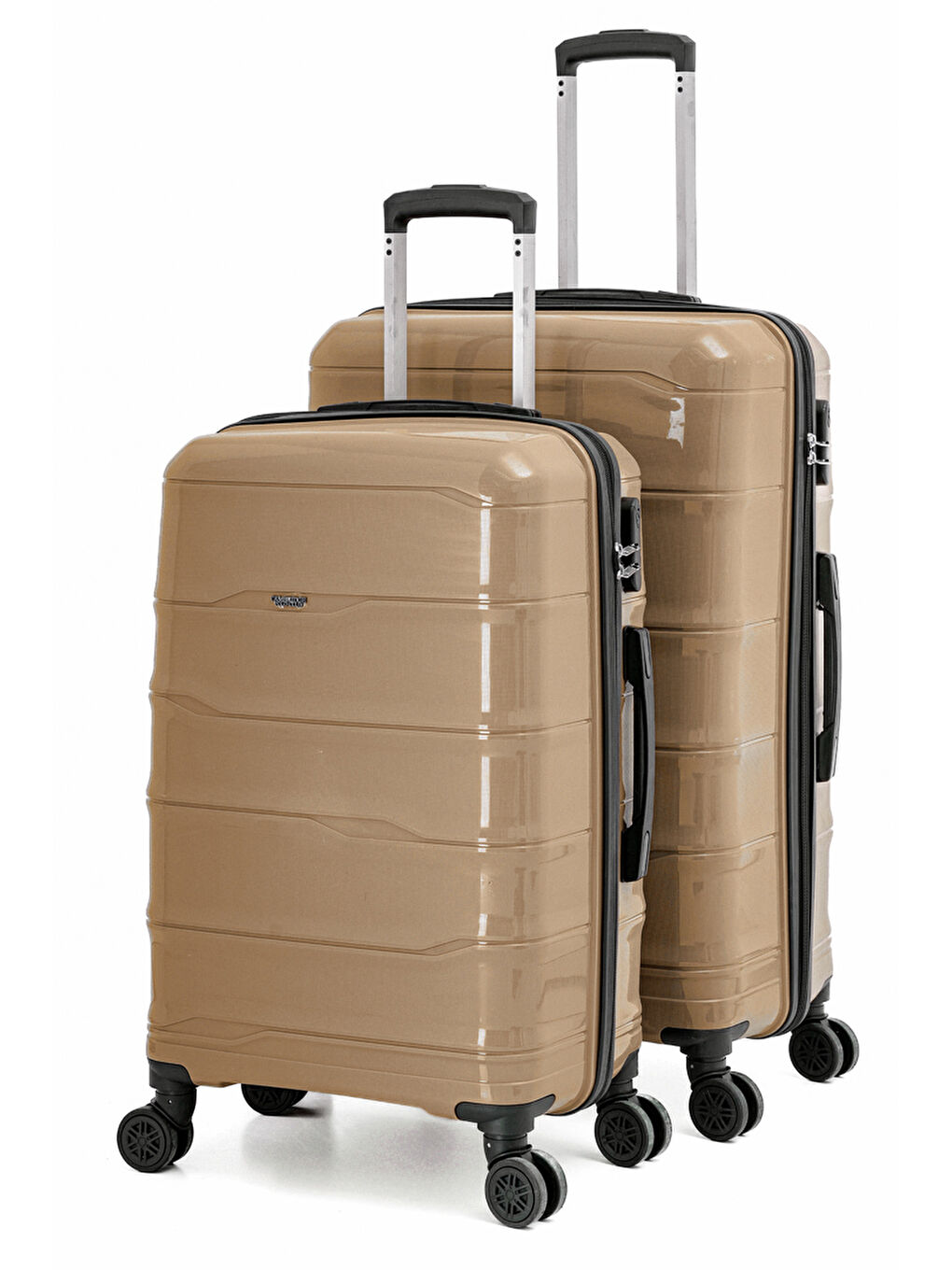 Bej PP İstanbul 3 lü Bavul Seti-2