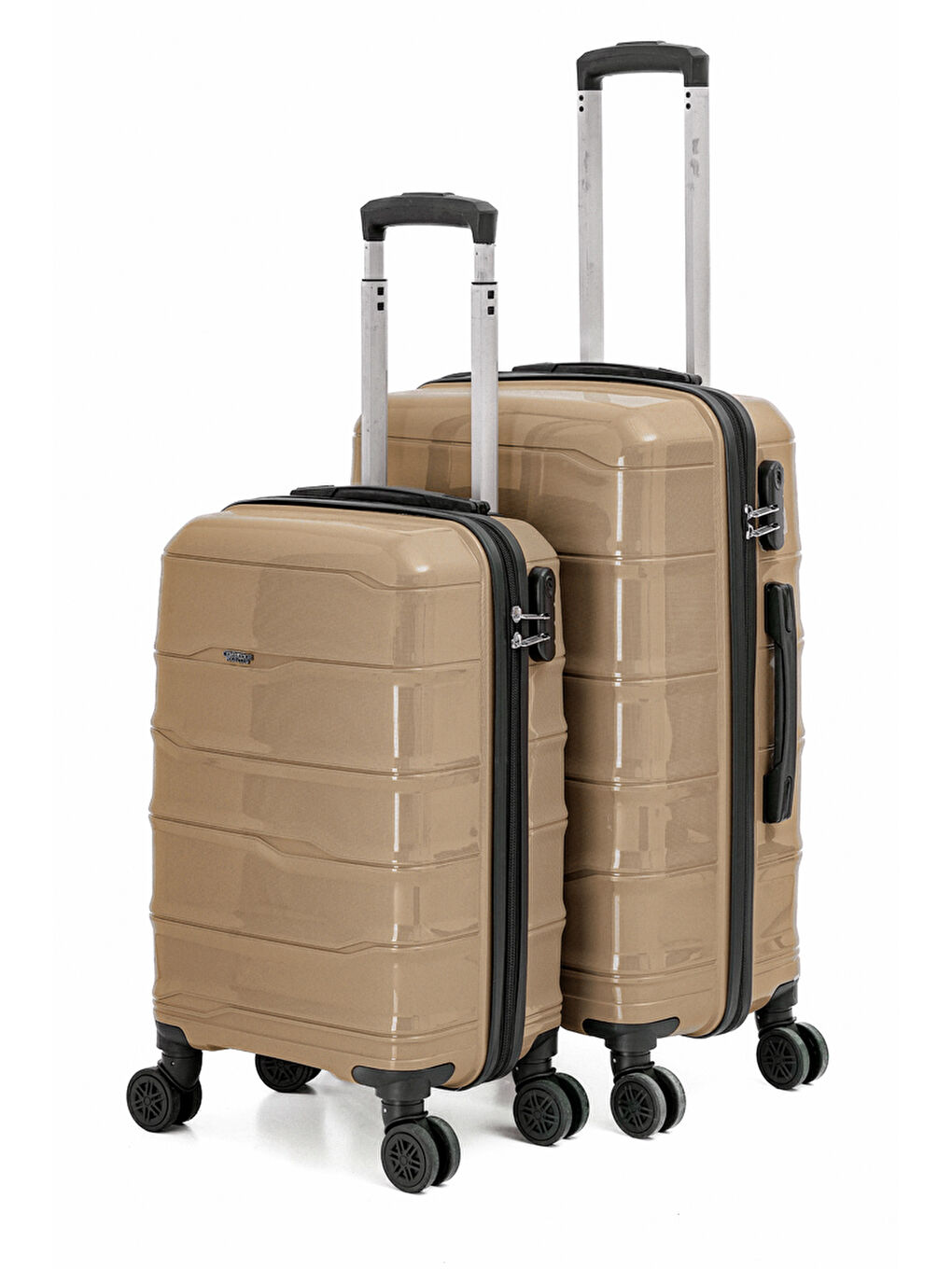 Bej PP İstanbul 3 lü Bavul Seti-3