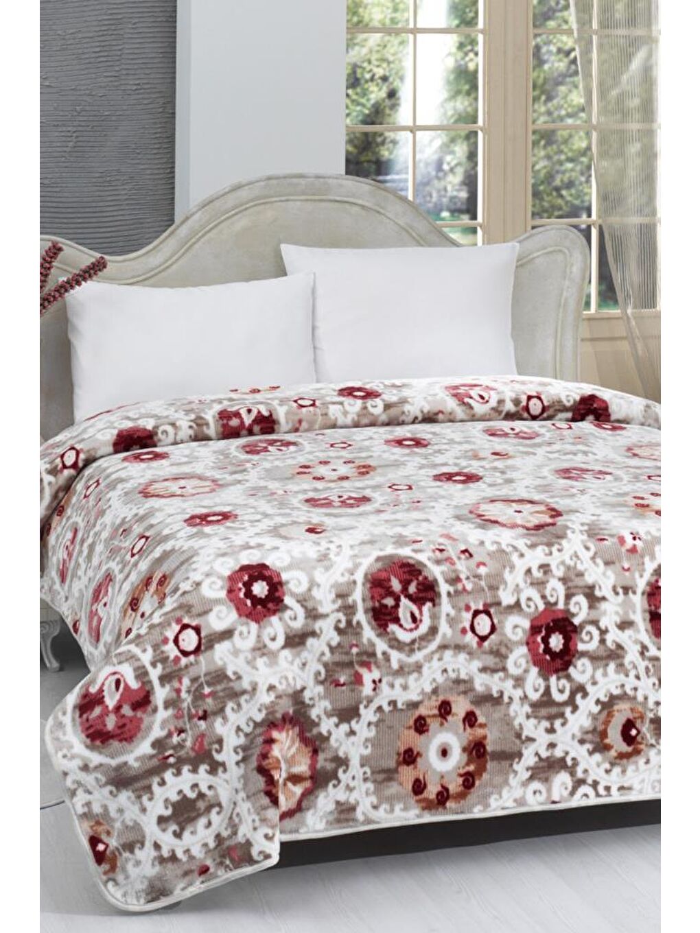 Lacasa 1099 Çift Kişilik Battaniye Mürdüm