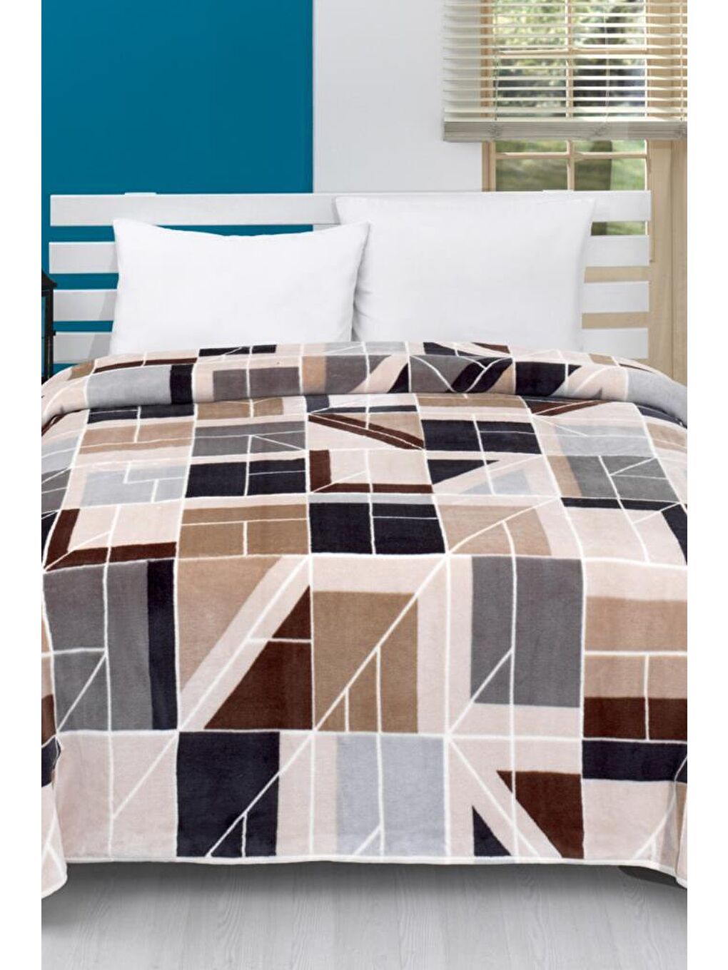 Lacasa 1098 Çift Kişilik Battaniye Lacivert