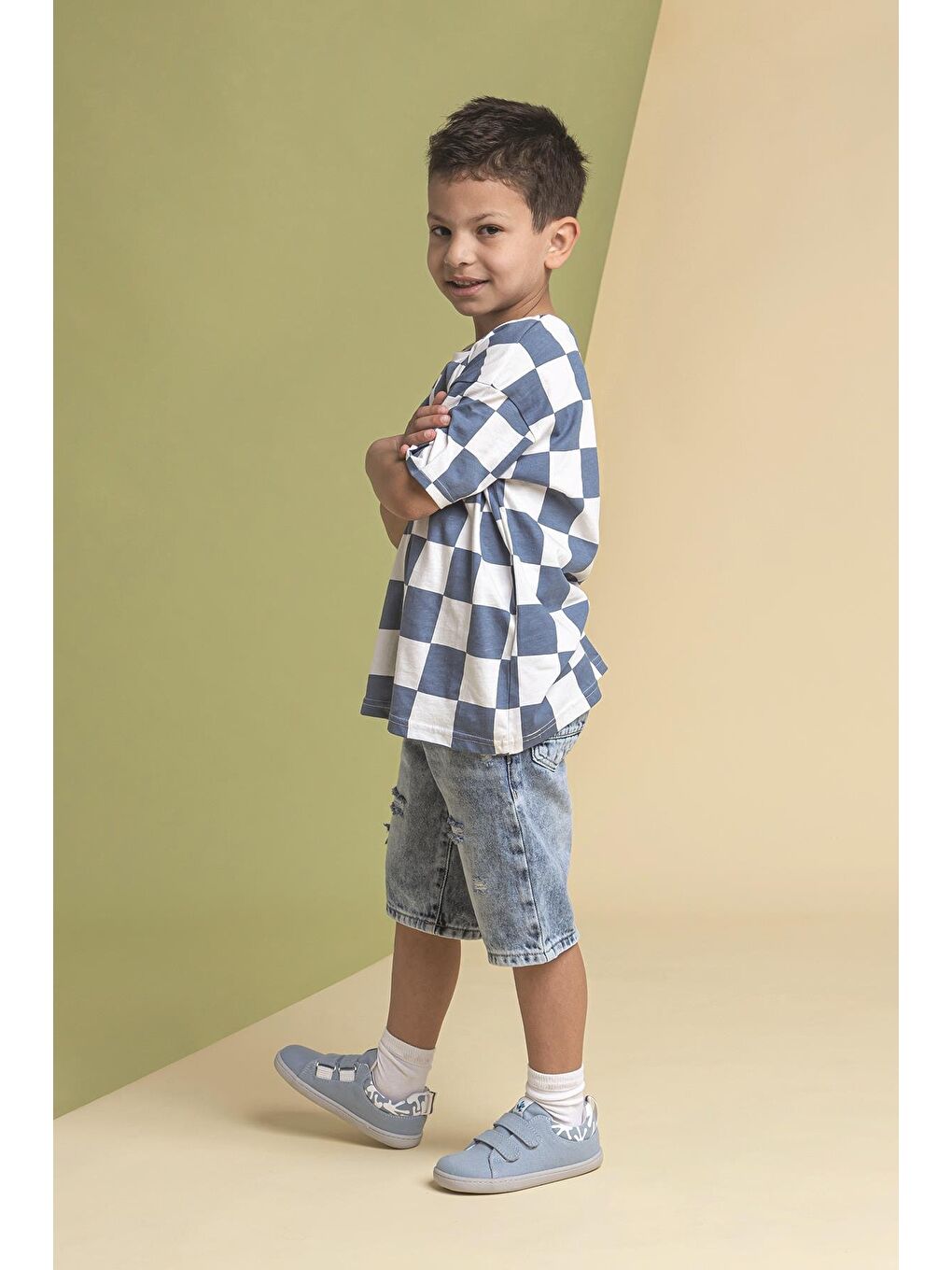 Smart Walker Canvas Play Lila Barefoot Çocuk Ayakkabı-4