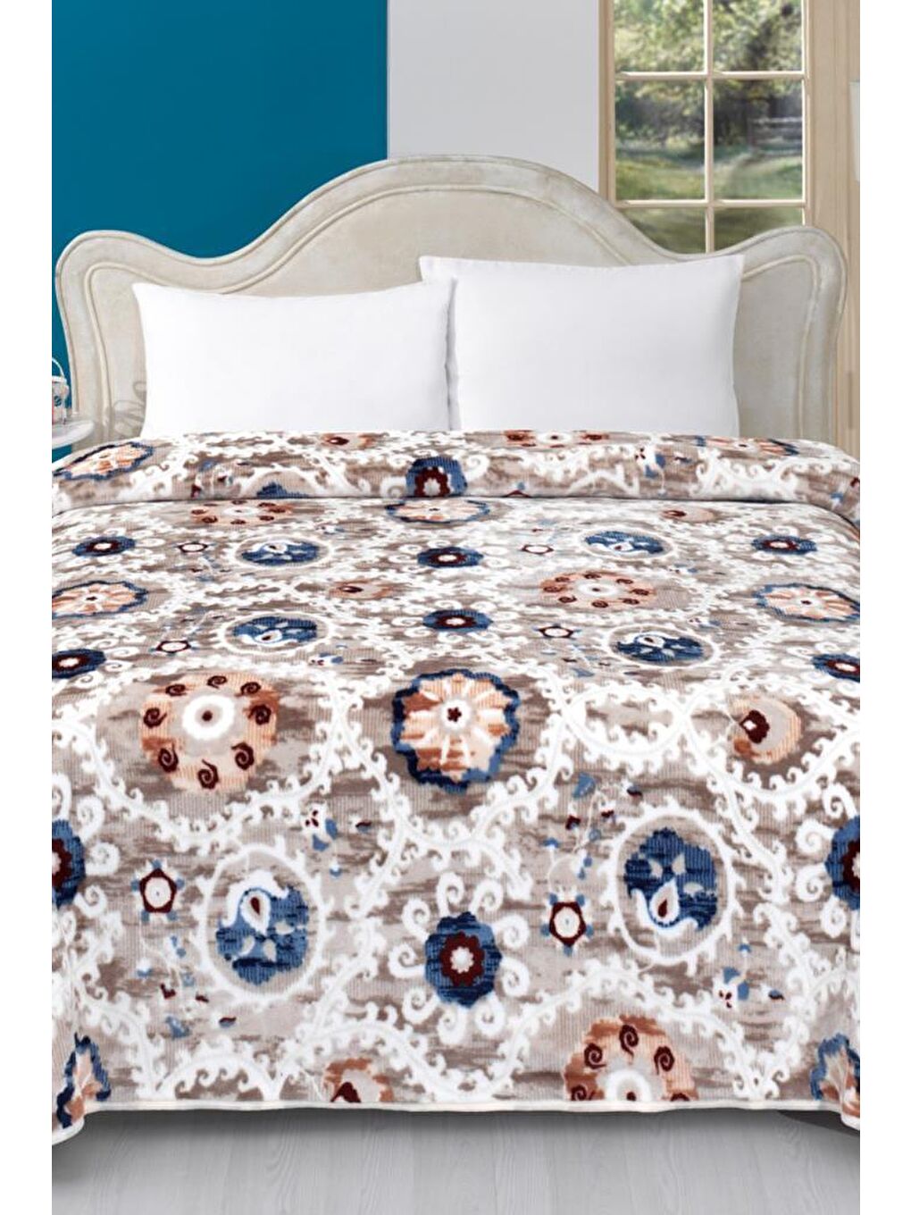 Lacasa 1099 Çift Kişilik Battaniye Mavi