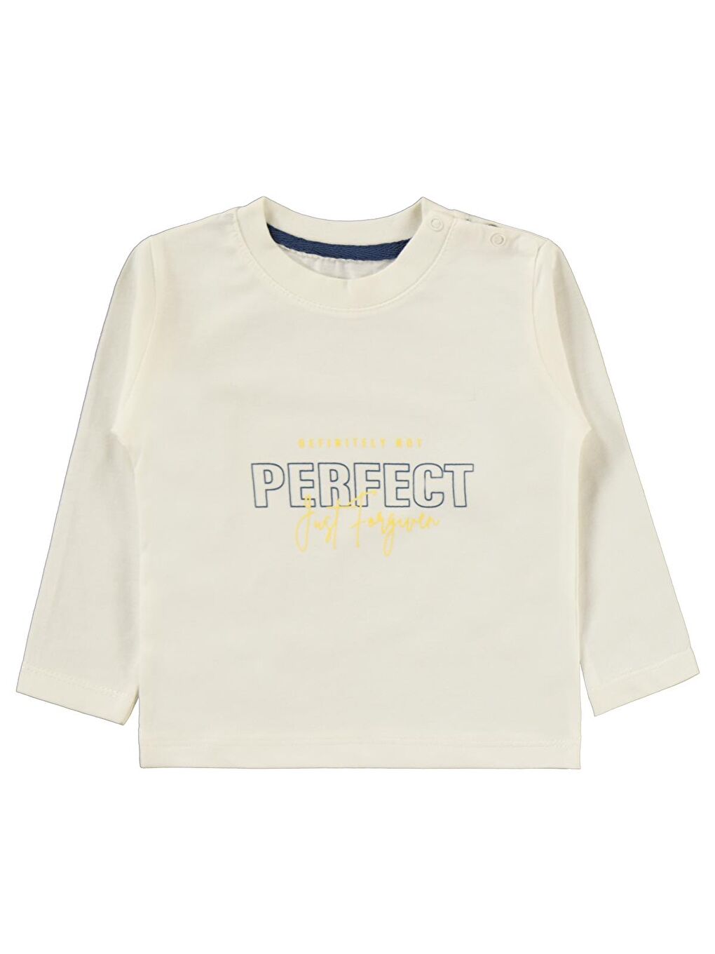 Penguen Baskılı Pilot Ceketli 3'lü 6-18 Ay Takım - Mavi 6-9 Ay-1