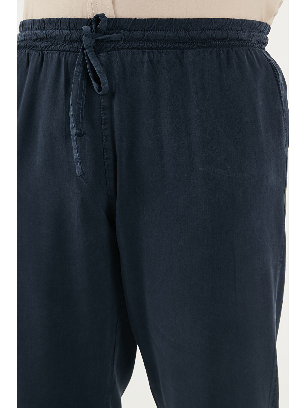 Lacivert Regular Fit Normal Bel Düz Paça Pantolon 6689255-5