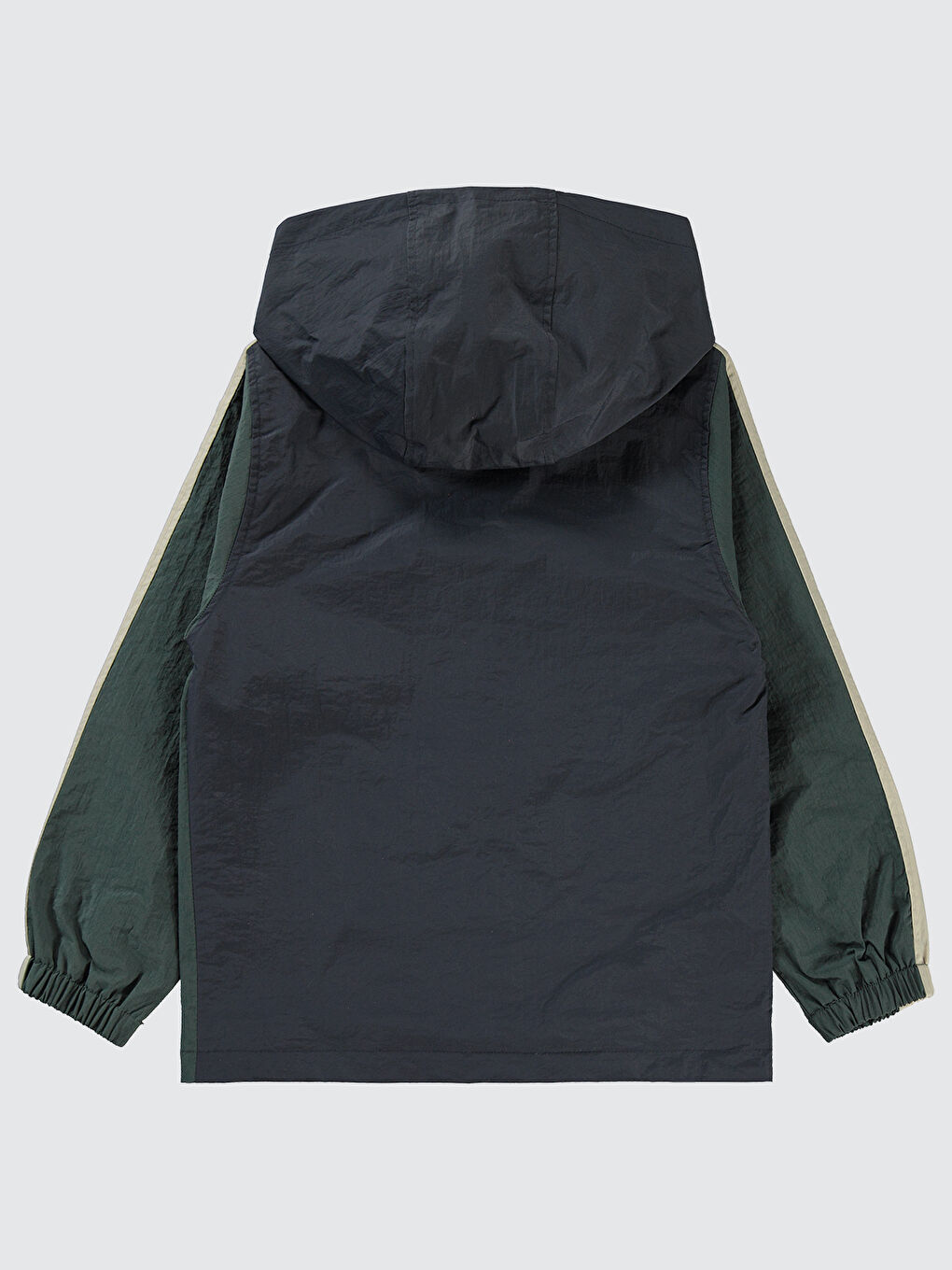 Boys Erkek Çocuk Yağmurluk 6-9 Yaş Koyu Haki-1